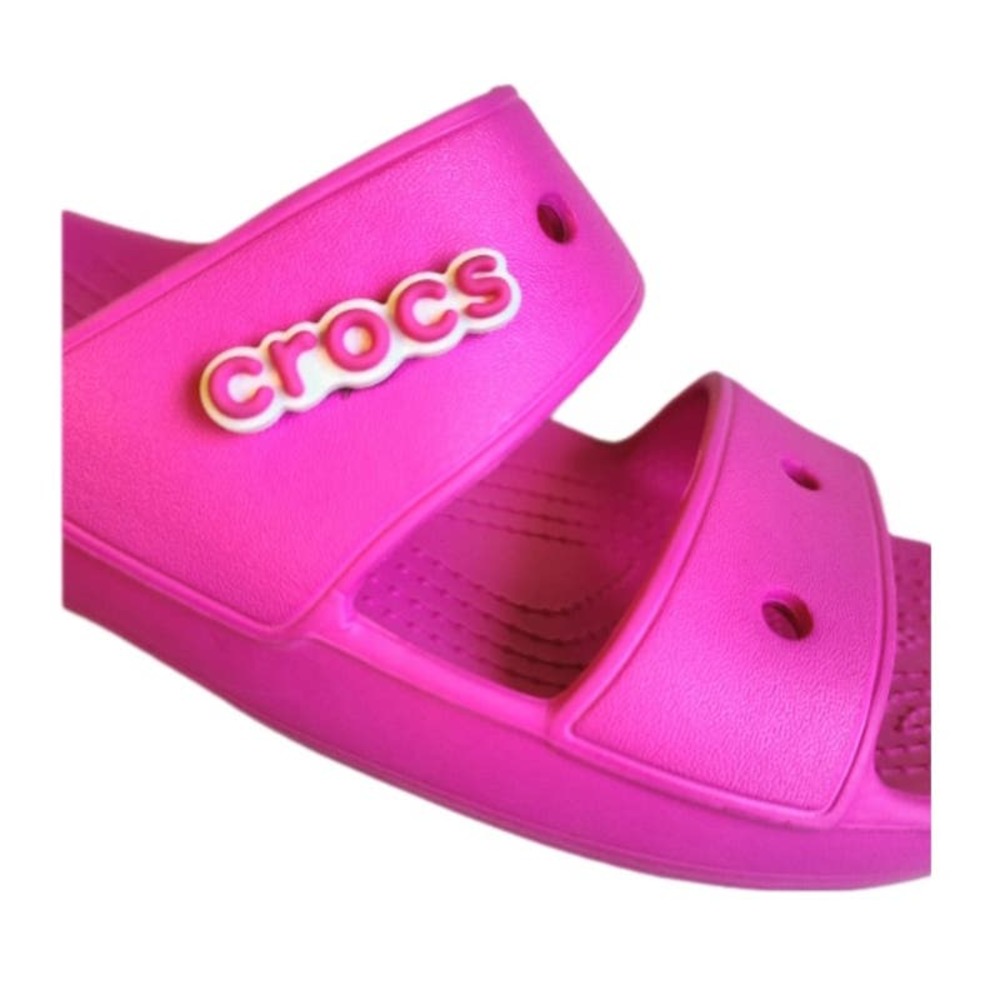 Pink Crocs Slide Sandals - Picture 2 of 6